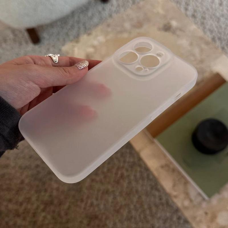 เคสโทรศัพท์ฝ้า บางเฉียบ ดีไซน์เรียบง่าย เข้ากันได้กับ iQOO Z10, Z10X, Z9, Turbo, Z9X, Z8, Z8X, Z7, Z