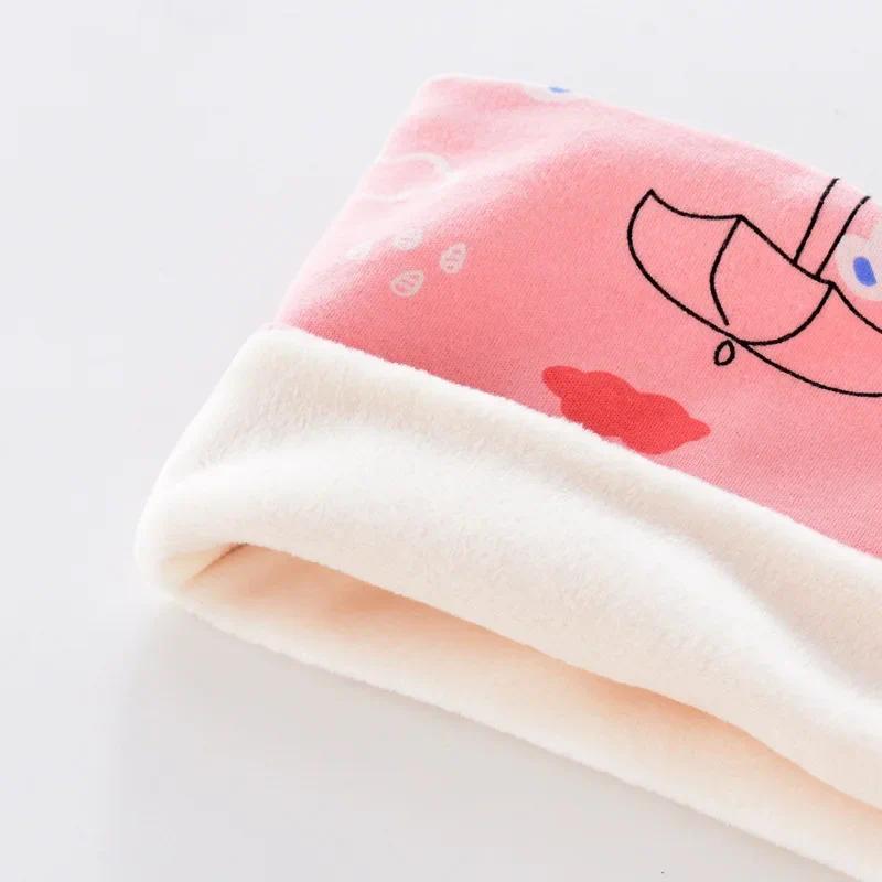 Product Introduction of Kids Winter Scarf Thickened Neckerchief For Boys Girls Neck Warmer Cute Baby Cartoon Scarf Soft Neck Collar Children's Scarves 6