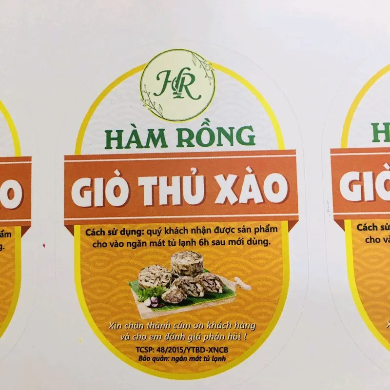 Tem 1kg in hình GIÒ THỦ XÀO 2