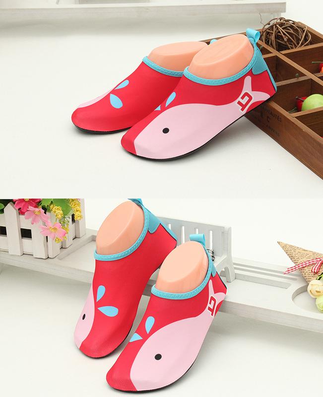 Product Introduction of Boys and Girls Quick-Drying Breathable Swimming Shoes Snorkeling Diving Rafting Non-Slip Upstream Shoes Skin Shoes Beach Ankle Sock 21