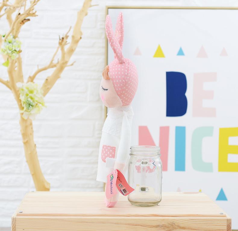 Product Introduction of In Stock Baby Toys Educational Toys Coax Baby Objects in Stock Baby Toys Educational Toys Coax Baby Objects MeToo MeToo Angela Plush Toy for Girls Bunny Doll Pacify Birthday Gifts Children's Toys 38