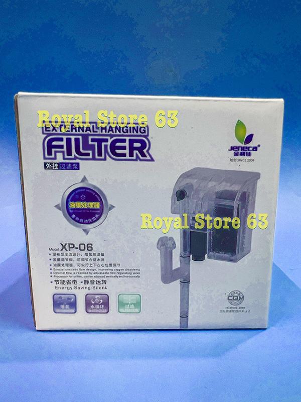 Lọc thác Jeneca Xp 06 làm trong nước cho bể cá mini (30cm trở lại) có Lọc Váng Công Suất 3,5w