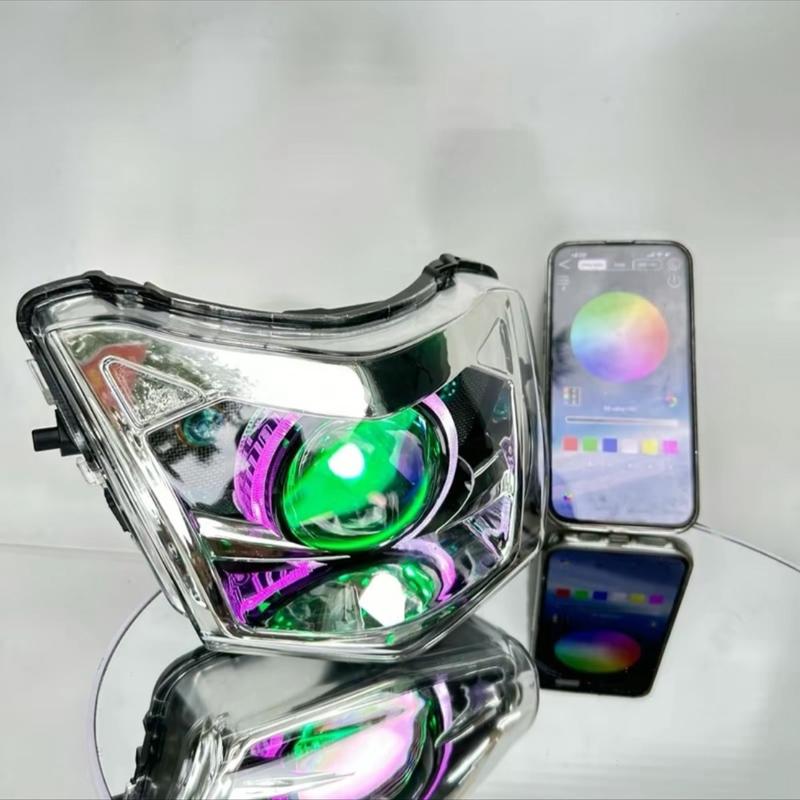 ( TẶNG KÈM MẠCH NGUỒN ) Bi cầu F11 đổi màu độ đèn SRM lắp wave 50-100-110 bảo hành 24 tháng đèn pha xe máy Led