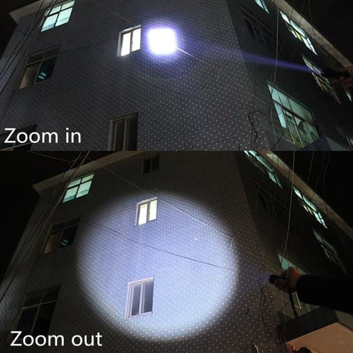 SENTER LED SWAT XM-L2 YAO / XML-T6 BISA DI ZOOM SUPER TERANG BISA DI CAS WATERPROOF 3