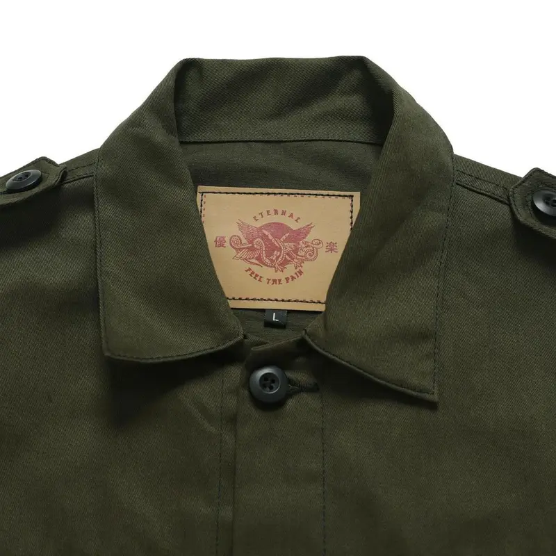 ETERNALWORKS ROCKY FIELD JACKET GREEN - JAKET PARKA 3