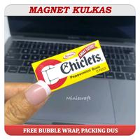 Gambar MAGNET TEMPELAN KULKAS MINIATUR PRODUK CHICLETS CANDY dari Minie Craft_NEW Kab. Bandung 1 Tokopedia