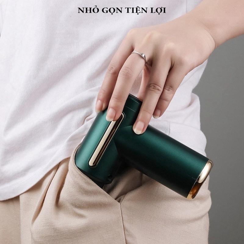 Máy massage tiện lợi nhỏ gọn 4 đầu 6 chế độ thư giãn giúp giảm đau cơ, đau mỏi vai gáy, thư giãn sau ngày dài 4