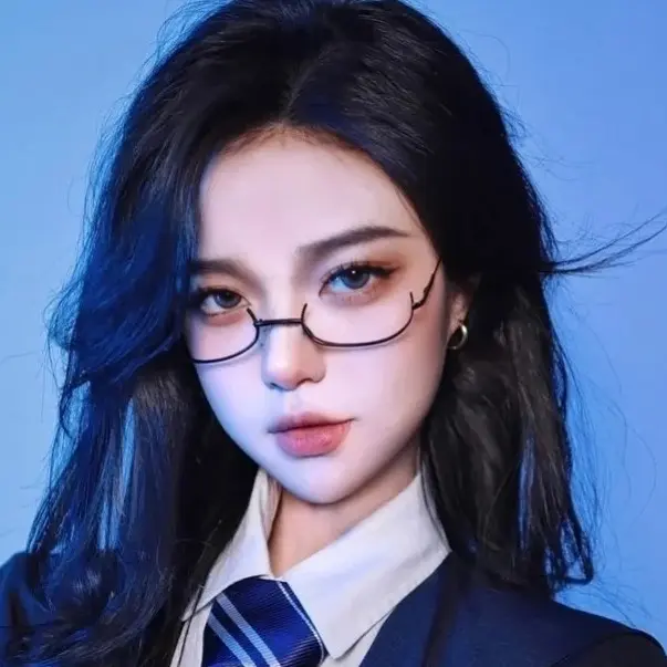 KACAMATA ULLZANG DOUYIN COSPLAY HALF FRAME 2