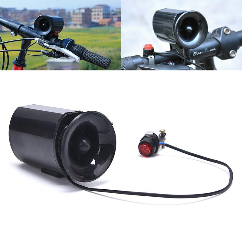 Product Introduction of Bicycle Horn Electronic Black Speaker 6 Bike Bell Loud Sounds Ultra Siren Alarm 31