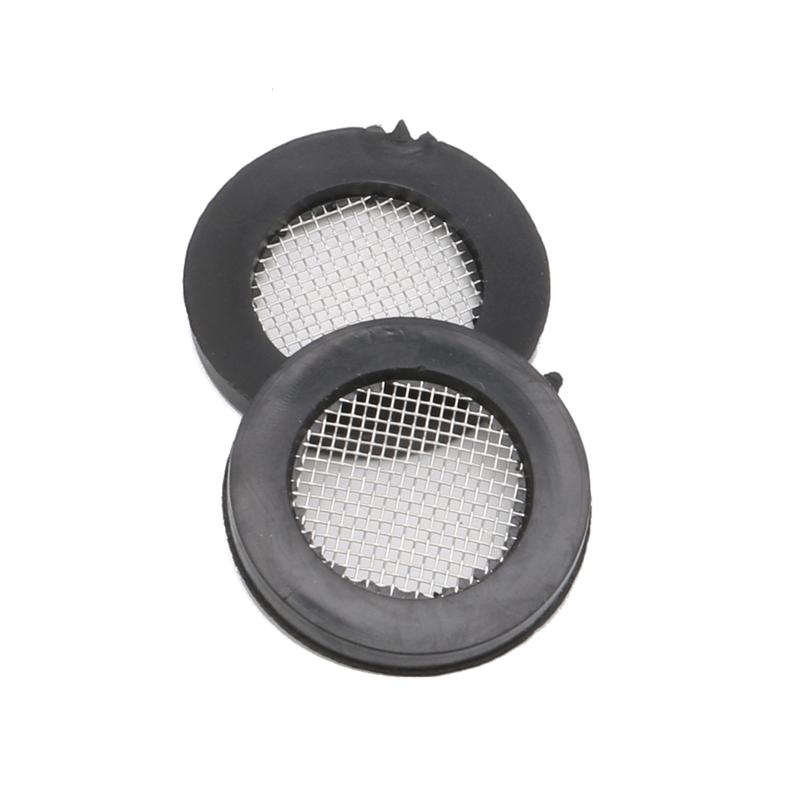 20 Pieces Stainless Steel Filter Screen Rubber Seal Ring Washer Filter Gasket 5