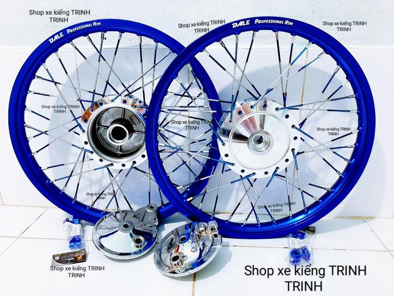 CẶP BÁNH CĂM WAVE .DREAM TRƯỚC SAU ĐÙM NIỀN NHÔM DALE .SOLUTE .SH .BAN ZAI THÁI XANH ĐÙM MẠ CROM .CĂM TITAN ,KÈM MÁ VỚI PÁT MÀU KIỂU