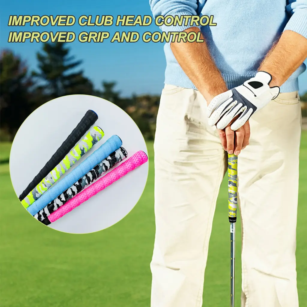 Zwudqco- Ultra-thin Golf Grip Tape Golf Club Grip Pressure Band Premium Non-slip Golf Club Grip Tape Easy Regripping Solution for Improved Performance Trusted by Golfers in Asia