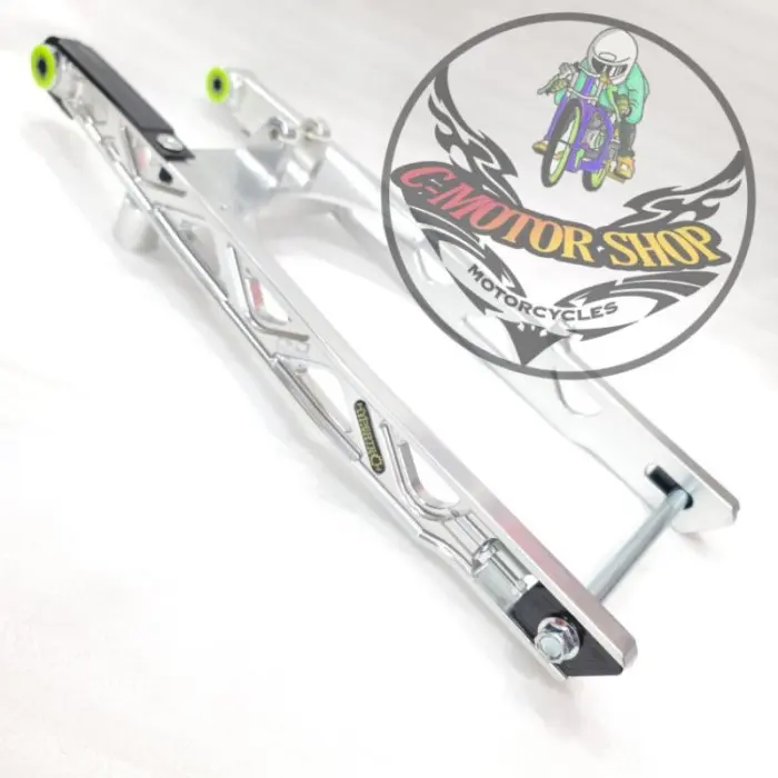 SWING ARM HYPERTECH MX KING MX NEW 135 SONIC 150R SUPRA GTR SATRIA FU - TITANIUM GREY, SATRIA FU 150 TERJAMIN 0
