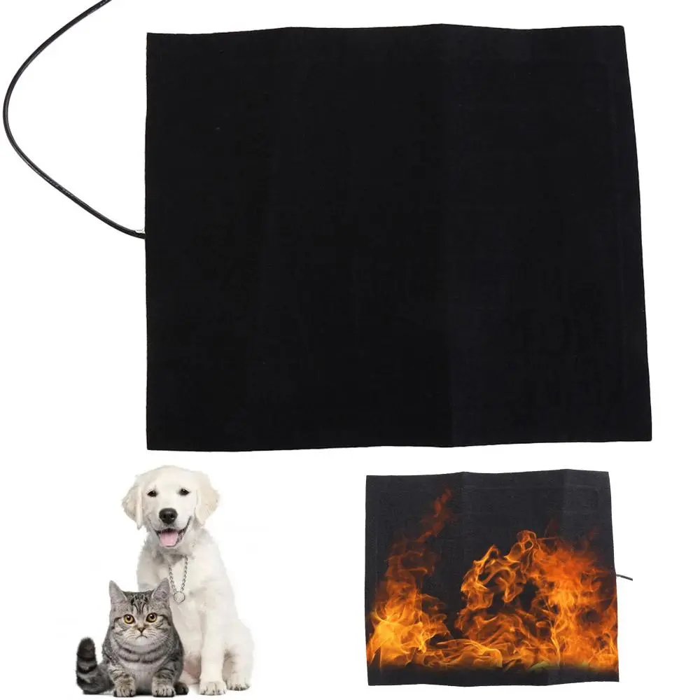 5V Warm Dog Cat Bed Temperature Control For Dog Cat Sleeping Keep Warm Pet Heating Mat Pet Electric Blanket Dog Heating Pad Heater Carpet