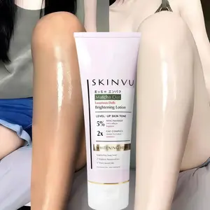 Skinvu Whitening Serum Infused Matcha Oat Body Lotion - Pencerah Kulit 2 Tingkat dengan 5 Bahan Aktif & 5 Agen Pelembab untuk Kulit Lebih Cerah dan Lembut  Mencerahkan Memutihkan