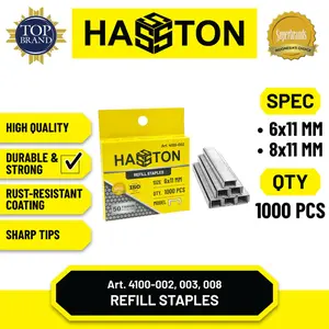 Hasston Isi Staples / Staple Gun Refill (4100)