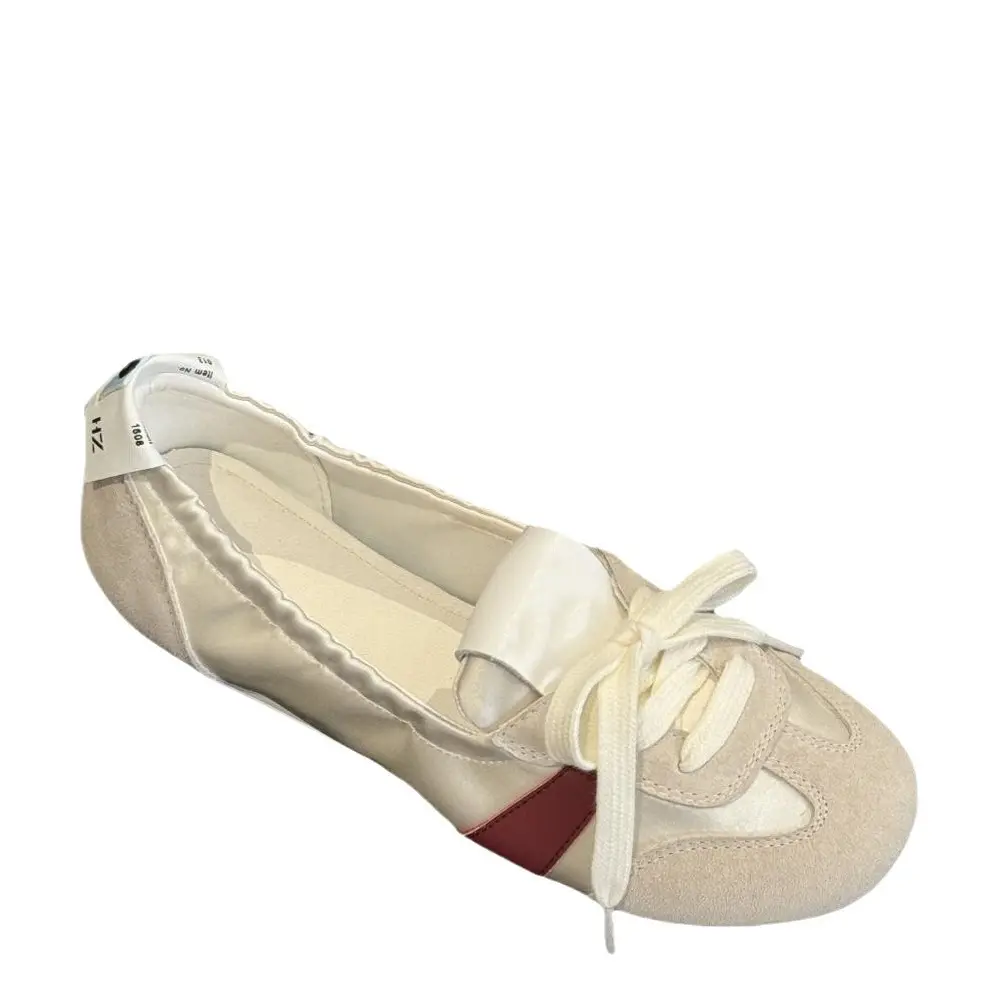 Spring and autumn breathable shallow mouth a simple and stylish shoes Girl Footwear Women Flat