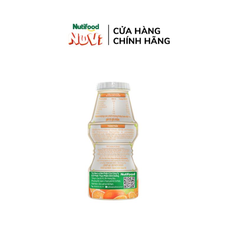 Thùng Sữa Uống Lên Men NuVi Vị Cam 100ml (100ml x 48) 5