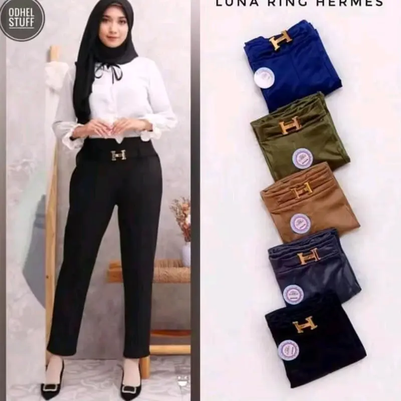 celana baggy H viral celana sabuk viral 2023 0