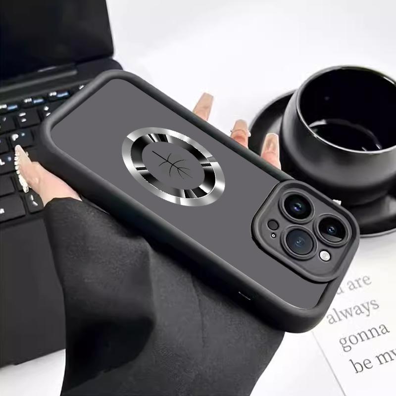 Casing Hp Tecno Pop 7 Pop 7 Pro Pop 8 Spark 20 Spark 20C Spark Go 2023 Go 2024 Case Silicon TPU Pro Kamera Keren Daun Maple Softcase Silikon Ponsel Cover 2
