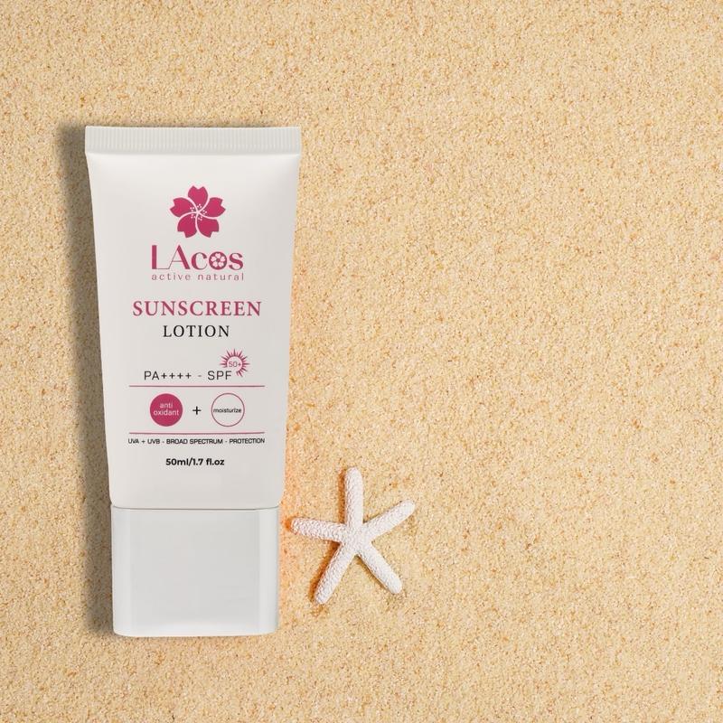 KEM CHỐNG NẮNG  LACOS SUNSCREEN LOTION SPF50+ PA+++