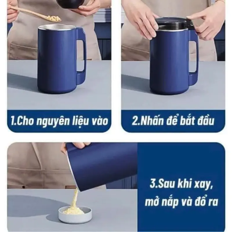 Máy Xay Hạt Khô Mẫu Cao Cấp Khác Với Hàng Loại 1,2  Giá Rẻ Trên Thị Trường 6