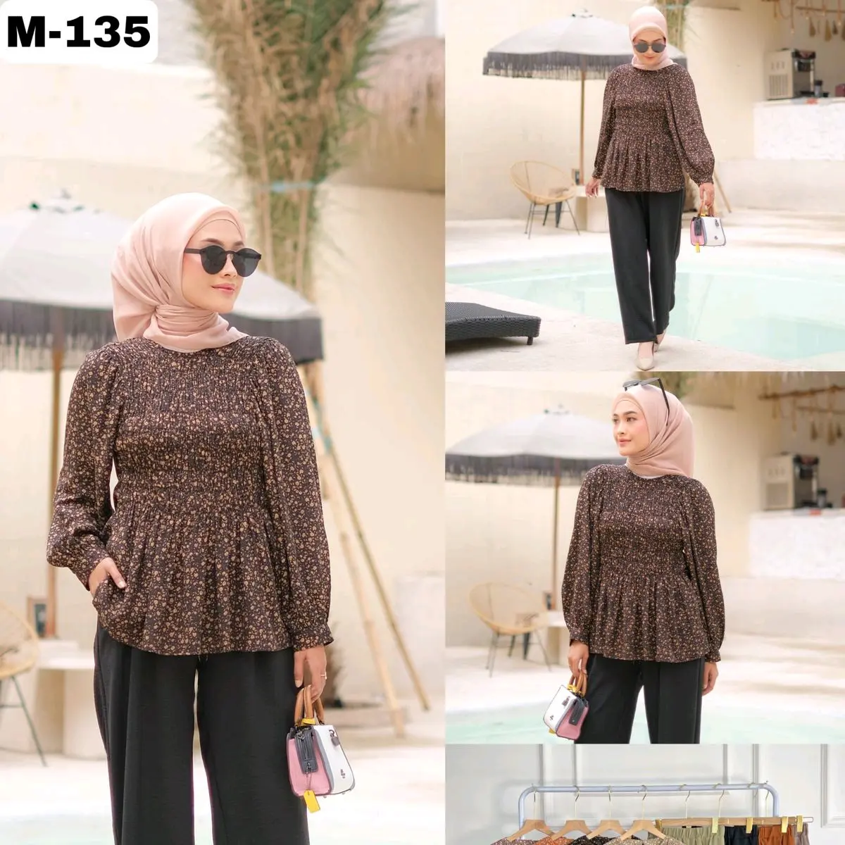 Oneset Twill Lengan panjang by Mayafi Clothing/Oneset Kerut Dada bahan ...