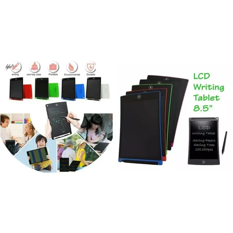 LCD Drawing Writing Tablet 8.5 Inch Mainan Papan Tulis Bisa Hapus Board Digital Pad Edukasi Pen Gambar Easy Writting 8,5" Tab untuk Anak 5