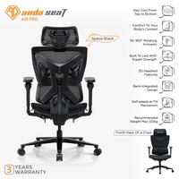 Gambar ANDASEAT X-Air Pro Ergonomic Mesh Office Chair with 5D 360° rotating armrests Headrest 3D Kursi Gaming Chair Kursi Office Ergonomic - X-Air PRO Series - CELESTE dari AndaseaT Indonesia Kota Administrasi Jakarta Utara 1 Tokopedia