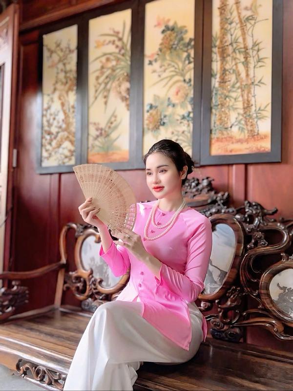 Pháp Phục Hân Nguyễn - B.A124 - Áo Bà Ba Lụa Ánh Kim Cổ Tròn Nút Nụ Dây Kéo Nữ Women Top