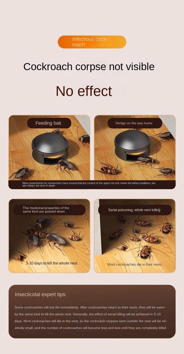 Product Introduction of [Cockroach Killer] Imported from Japan, Efficient and Powerful Cockroach Killer, Household Non-Toxic Cockroach Killer 3