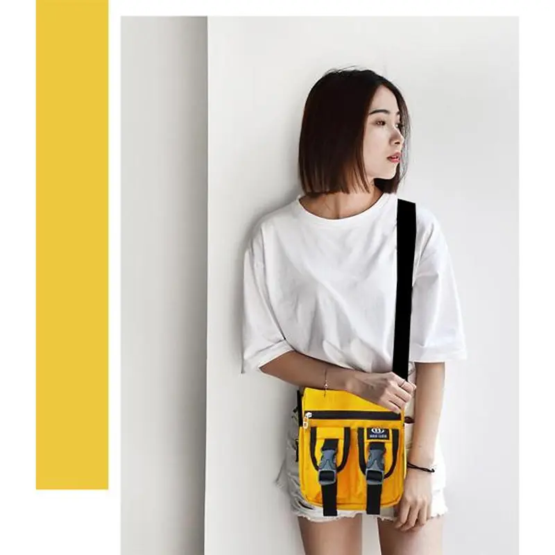 Túi đeo chéo nam nữ unisex Hàn quốc thời trang BEE GEE 080 hot trend 2023 chống thấm nước BGS Bag Đeo Vai Nhung Da 5