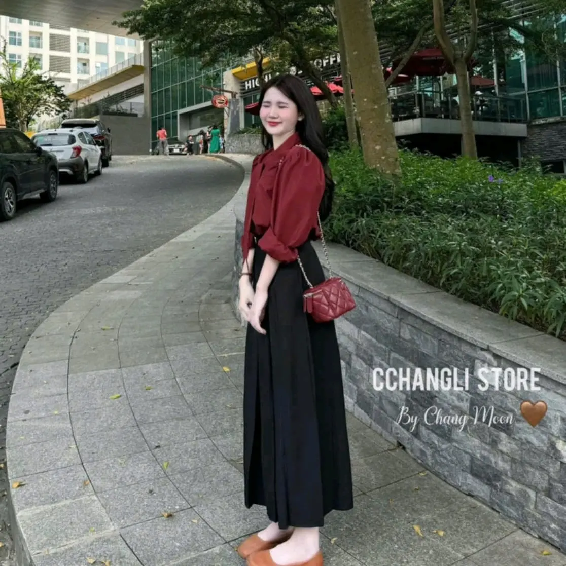 Sét bộ váy 3 món Nữ chất cotton lạnh dáng dài xòe maxi thiết kế áo sơ mi dài tay cột nơ cổ kèm đai lưng tiểu thư xinh đẹp mặc đi chơi hẹn hò ăn uống Văn phòng thanh lịch  Women Dress
