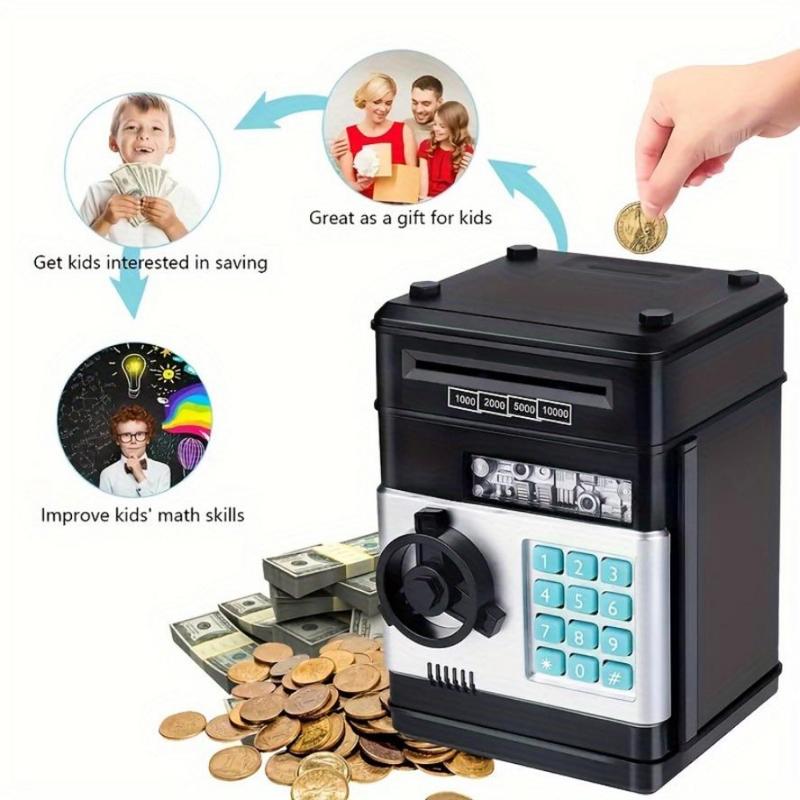 Con Heo Điện Tử, Cỡ Lớn , Bảo Vệ Mật Khẩu, Con Heo Tiền Xu Tiền Mặt, Kiểu Máy…