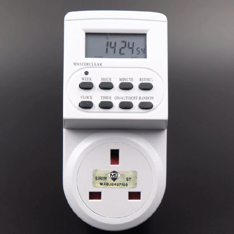 (SIRIM APPROVED) Electronic Digital Timer Socket Plug with LCD - TikTok ...