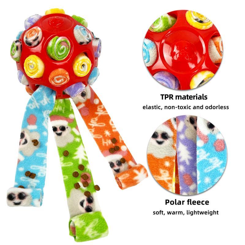 Dog Chew Toy Ball, Interactive Dog Teething Toy Ball, Pet Chew Toy Ball, Dogs Teeth Cleaning Ball, Fun Indoor and Outdoor Playing Ball for Small Medium Large Dogs 3