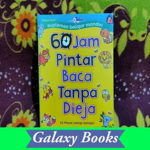 Buku 60 jam pintar baca tanpa dieja full colour