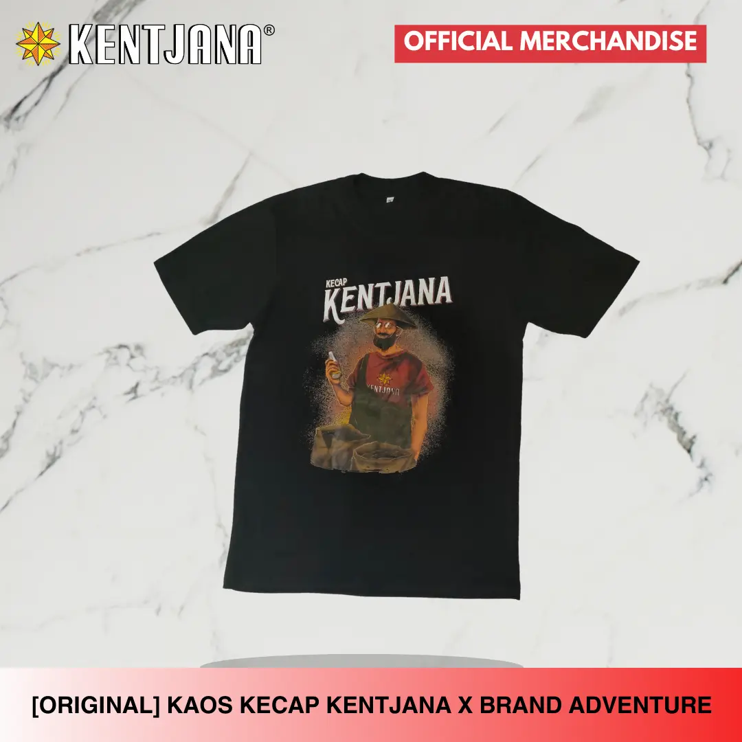 [Original] Official Marchendise Kaos Kecap Kentjana X Brand Adventure