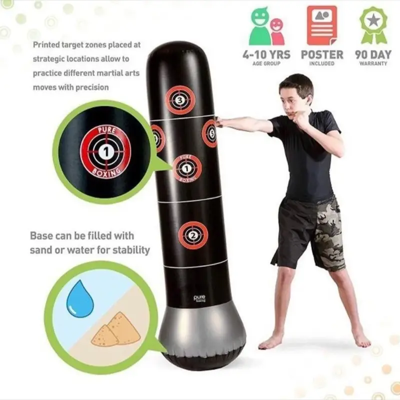 M5 Bao Trụ Đấm Bốc Tự Cân Bằng 1m6 4