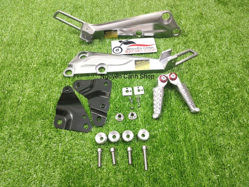 Gác chân xe máy Wave 2004, có ốc, gác chân, Phụ Tùng xe máy