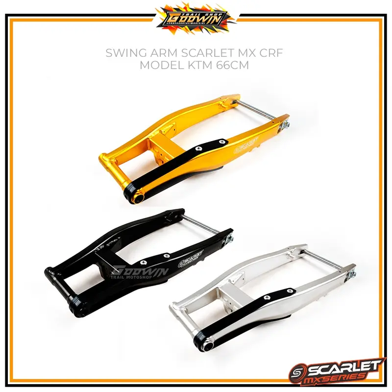 Swing Arm Scarlet MX 10916 CRF 150L 66 Cm KLX 150 WR 155 Swingarm Model KTM Almunium 66 Cm 4