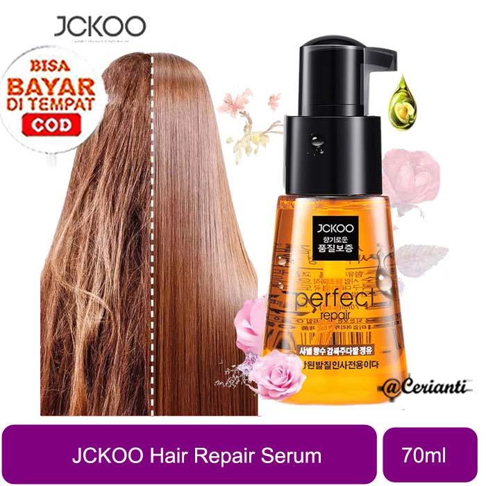 JCKOO Hair Serum Pelembut Rambut Repair Hair Oil 70ml Serum Perawatan ...