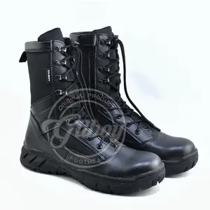 Sepatu Jatah TNI POLRI PDL Tactical Safety Boots Pria New Model 2022 besi