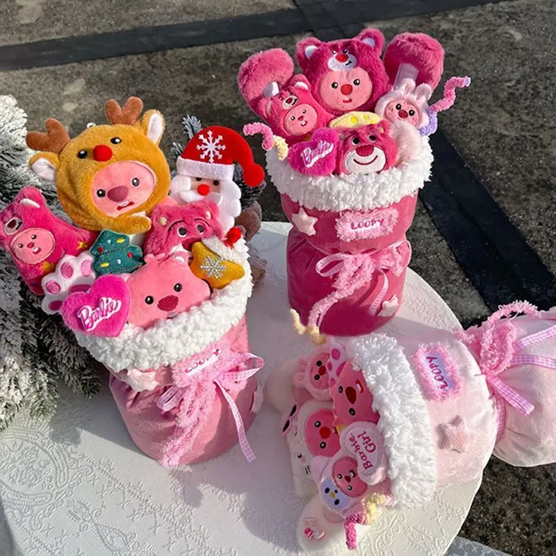 Bó Hoa Ruby Loopy, Búp Bê Hải Hà Nhỏ Dễ Thương Và Sáng Tạo, Thích Hợp Làm Quà Sinh Nhật Cho Bé Gái, Thích Hợp Cho Bạn Gái, Tốt Nghiệp, Giáng Sinh 1