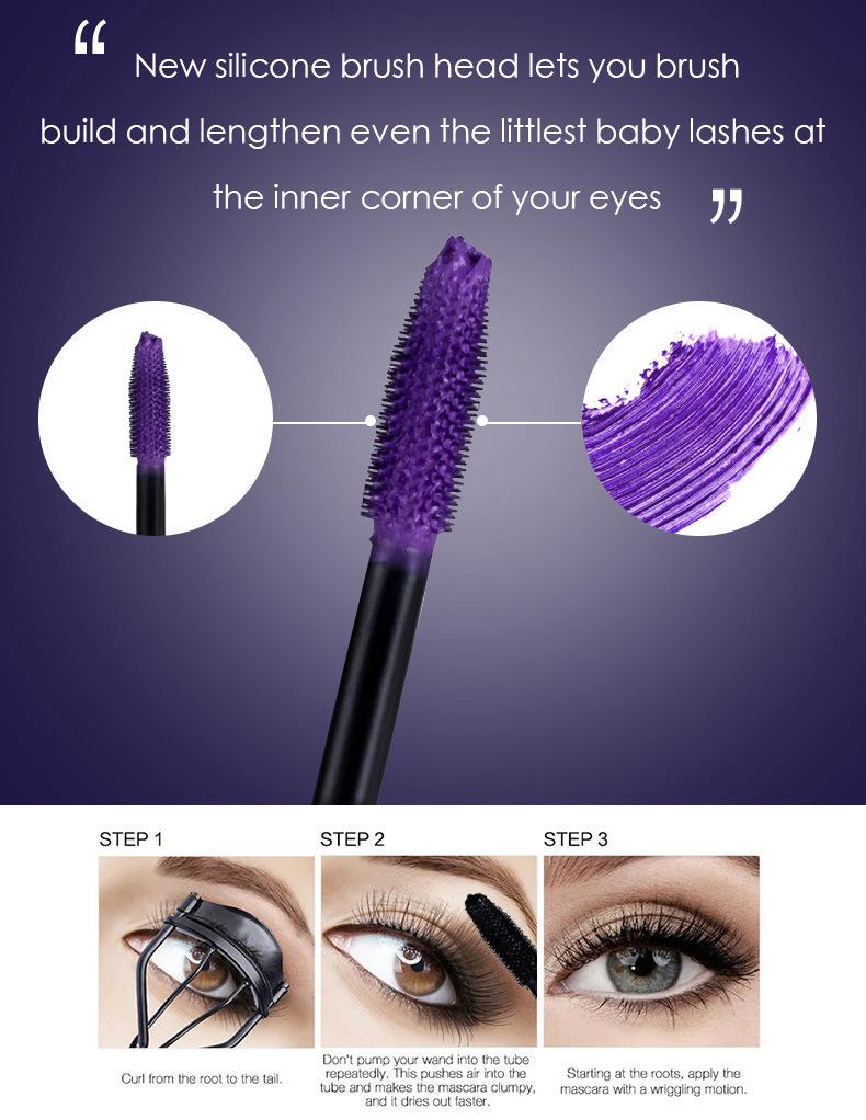 Product Introduction of [NEW] MAXFINE 5D Colour Mascara Primer Curls for a long-lasting, non-smudge-free lengthening finish 3