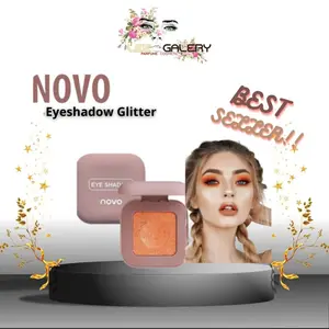NOVO Glitter Eyeshadow Make up Shimmer Eyeshadow Pallette Box Waterproof