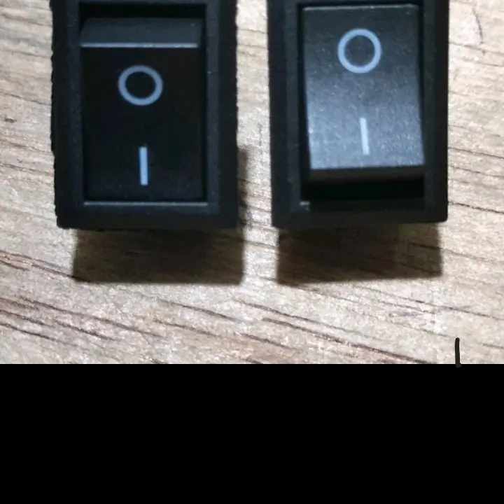 SWITCH HITAM POWER SAKLAR HITAM KECIL