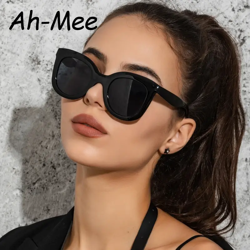 1/4set Vintage Women Cat Eye Sunglasses Luxury Brand Designer Trendy Sun Glasses Female Eyeglasses For Female Gafas De Sol UV400 2