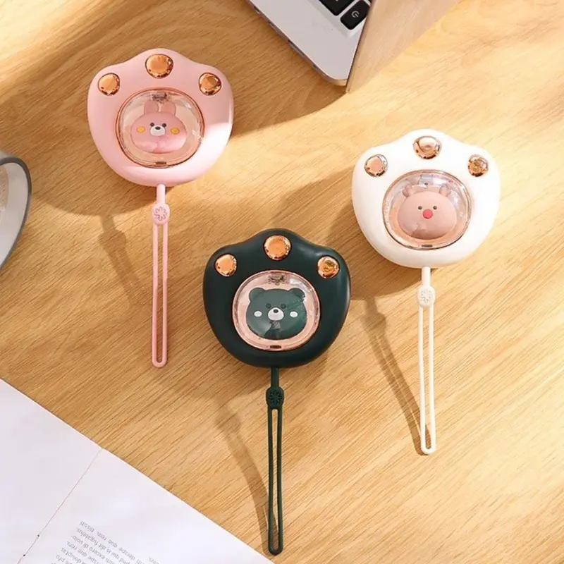 Máy Sưởi Mini Cầm Tay Hình Chân Gấu Máy Sưởi Tay Làm Ấm Nhanh Pin Sạc 2400mAH Nhỏ Gọn Bỏ Túi Siêu Tiện Lợi Sưởi Ấm Sưởi Ấm 2