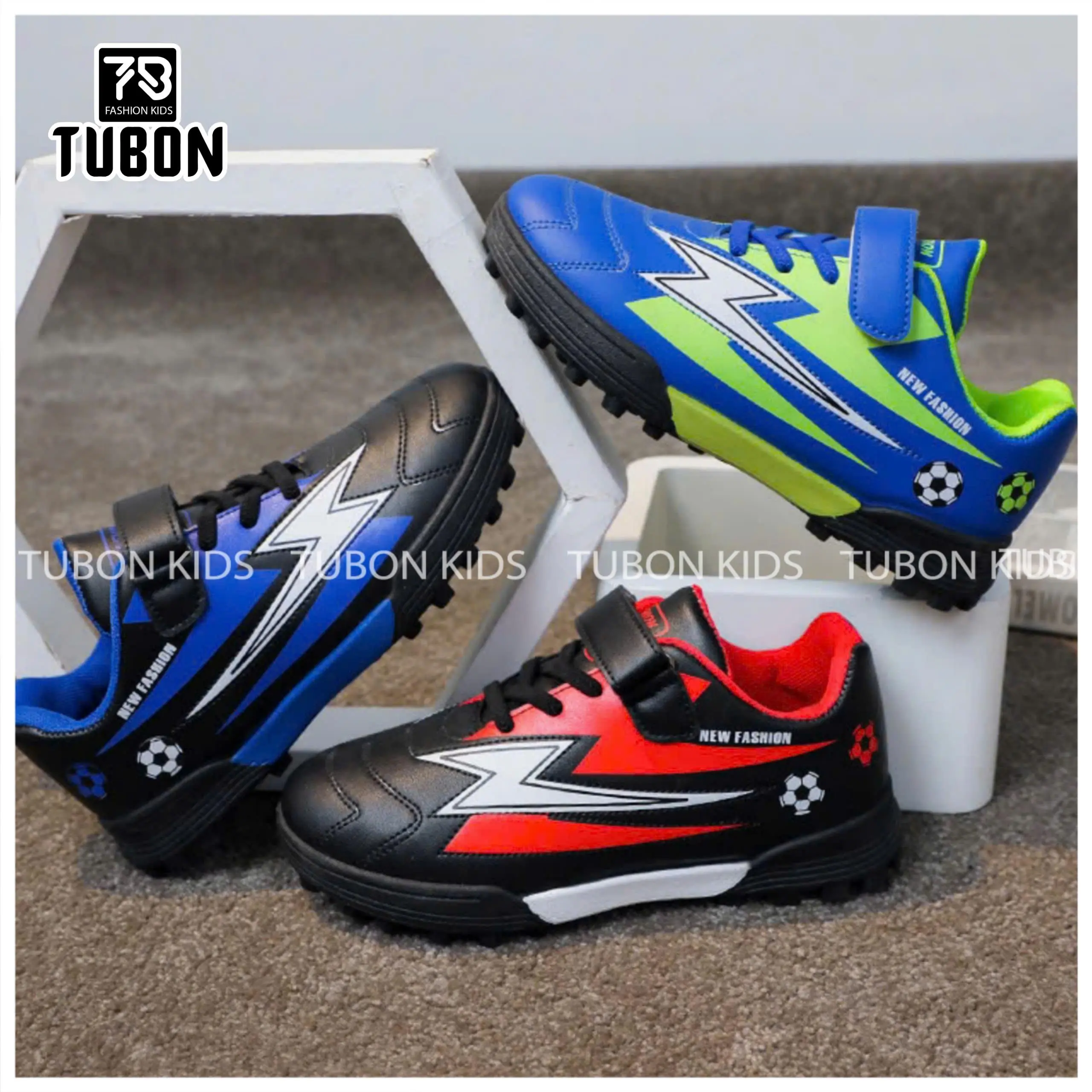 Giày Bóng Đá Trẻ Em, Giày Bóng Bóng Đá, Giày Đá Banh Cho Bé, Giày Đế Gai Chống Trơn Trượt 3-10T G123
